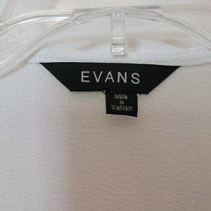 Evans White Shawl